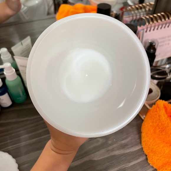 Milk glass vine compote - Picture 5 of 7